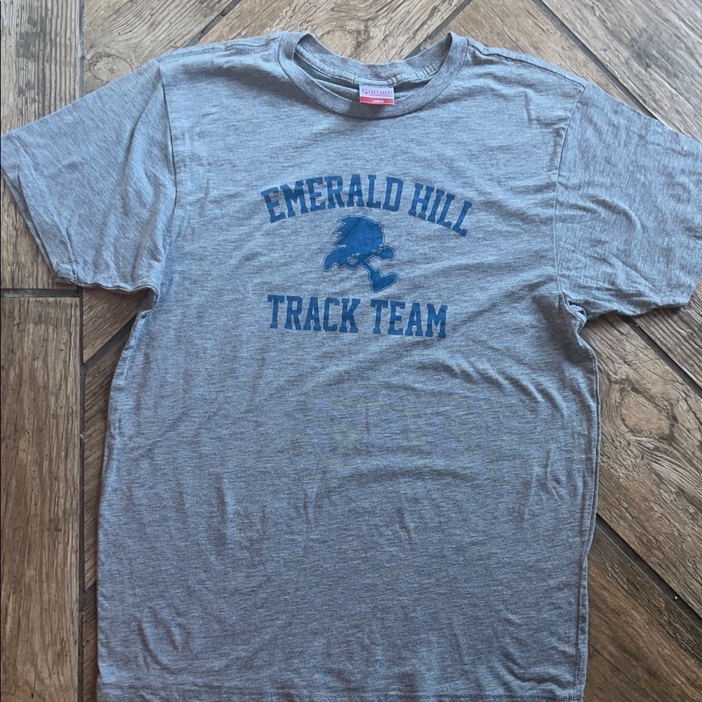 SONIC Emerald Hill Track Team t-shirts woman’s L